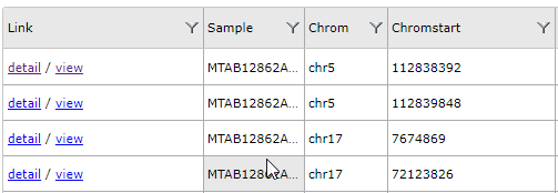 Click the view link! You might have to drag the Link column wider